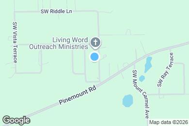Map image of the property - 220 SW Magical Terrace