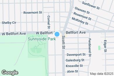Map image of the property - 8521 Brandon St