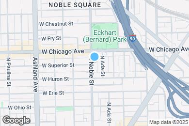 Map image of the property - 733 N Noble St