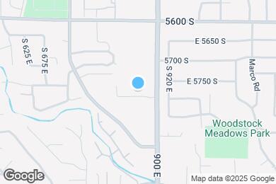 Map image of the property - 5740 S 900 E