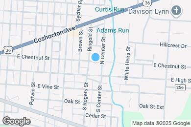 Map image of the property - 710 E Chestnut St