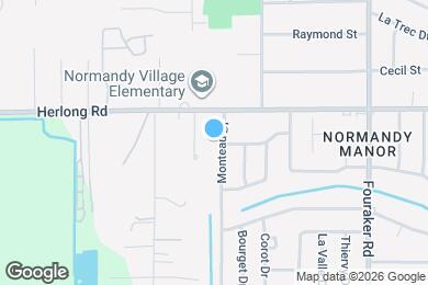 Map image of the property - 1938 Monteau Drive