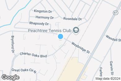 Map image of the property - Peachtree Apartments