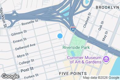 Map image of the property - 2016 Dellwood Ave