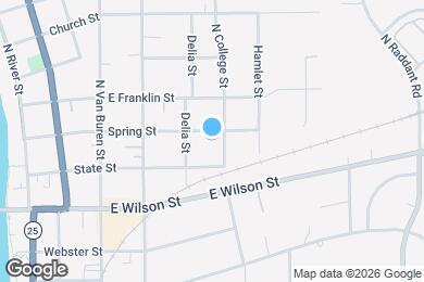 Map image of the property - 524 Spring St