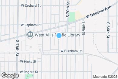 Map image of the property - 1732 S 71st St
