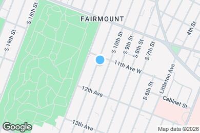 Map image of the property - 218 S 11th St