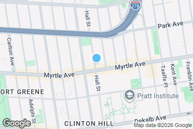 Map image of the property - 131 Hall Street