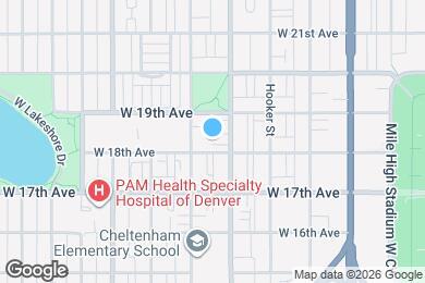 Map image of the property - 1819 Irving St