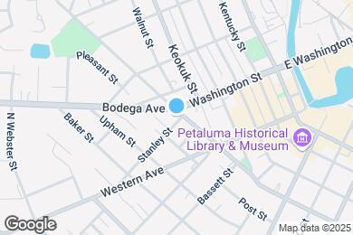 Map image of the property - 201 Howard St