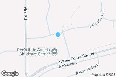 Map image of the property - 4121 S Birch Cove Dr