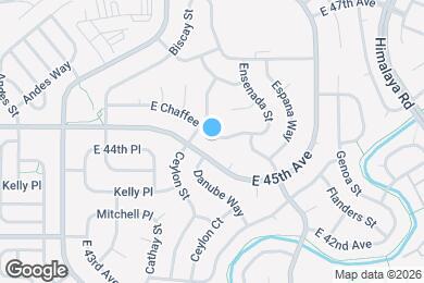 Map image of the property - 19192 E Chaffee Pl