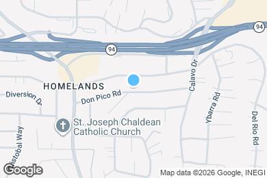 Map image of the property - 10390 Don Pico Rd