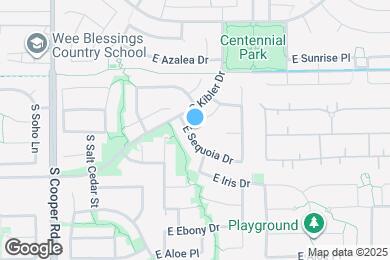 Map image of the property - 2372 E Sequoia Dr