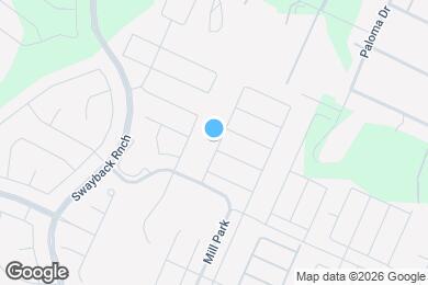 Map image of the property - 10607 Noble Canyon