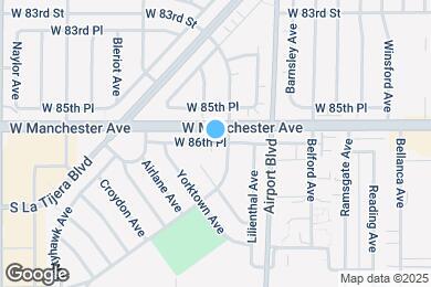 Map image of the property - 5960 W 86th Pl