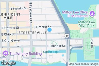 Map image of the property - 410 E Ohio St