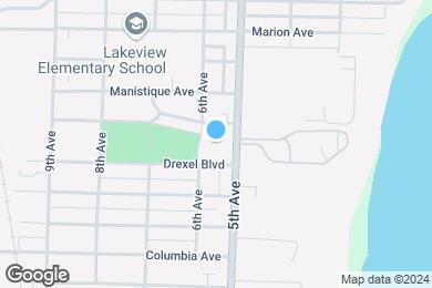 Map image of the property - 3010 5th Ave