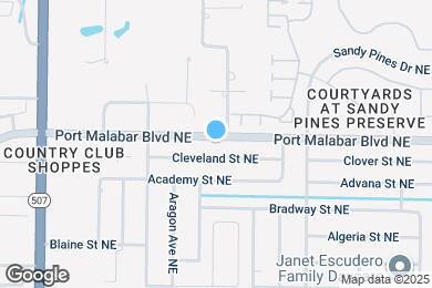 Map image of the property - 1214 Port Malabar Blvd NE