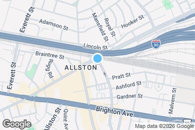 Map image of the property - Room in Shared 4 bed/1 bath home in Allston