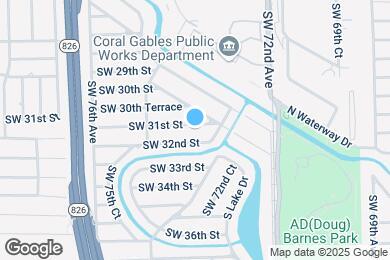 Map image of the property - 7350 SW 31st St