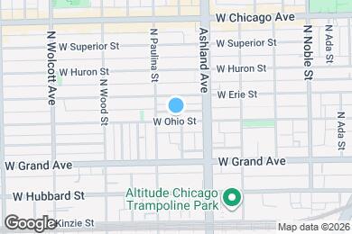 Map image of the property - 1636 W Ohio St