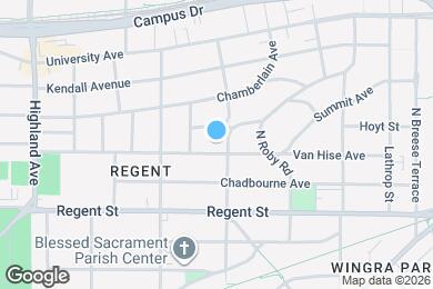 Map image of the property - 106 N Prospect Ave