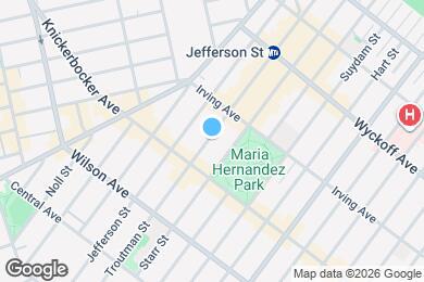 Map image of the property - Kingsize Bedrooms with Private Backyard in the Heart of Bushwick