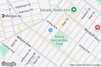 Map image of the property - TROUTMAN STREET / Bushwick / 2-Bed