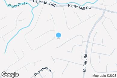 Map image of the property - 1035 Paper Creek Dr SE