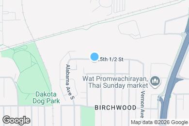 Map image of the property - 5813 W 25 1/2 St