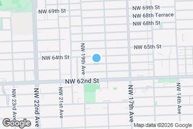 Map image of the property - 1836 NW 63rd St