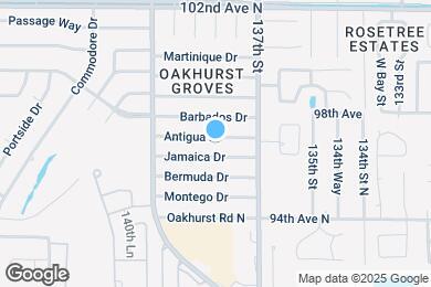 Map image of the property - 13826 Antigua Dr