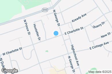 Map image of the property - 21 W Charlotte St