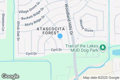 Map image of the property - 16407 Mango Ridge Ct