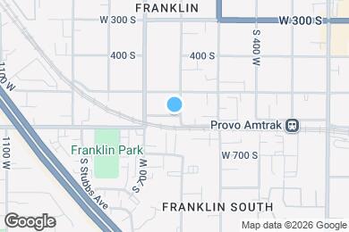 Map image of the property - 558 South 600 West
