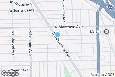 Map image of the property - 4325 N Milwaukee Ave