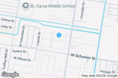 Map image of the property - 2923 W Sandlewood St