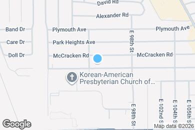 Map image of the property - 9505 S Highland Ave