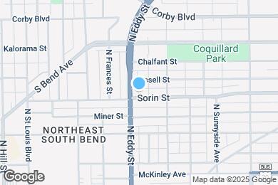 Map image of the property - 1111 Sorin St