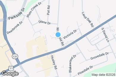 Map image of the property - 10500 Shirland Ct