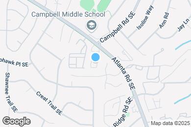 Map image of the property - 114 Rondak Cir SE