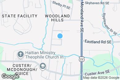 Map image of the property - 1273 Danner St SE