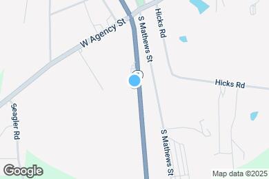 Map image of the property - 260 S Dugger Ave