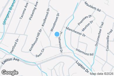 Map image of the property - 3629 Thrushwood Dr