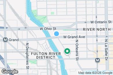 Map image of the property - 433 W Grand Ave