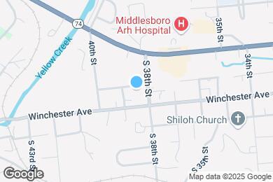 Map image of the property - 1925 W Chester Ave