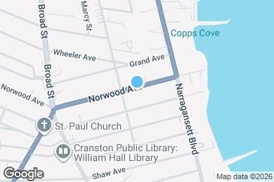 Map image of the property - 114 Norwood Ave