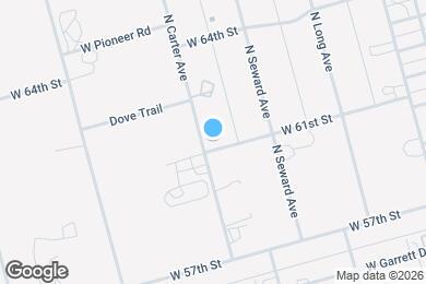 Map image of the property - 12662 W 61st St
