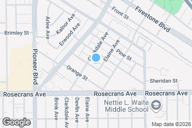 Map image of the property - 12019 Sycamore St